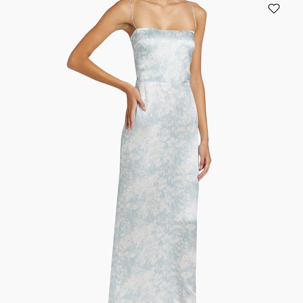 Reformation Blue and White Floral Maxi Dress